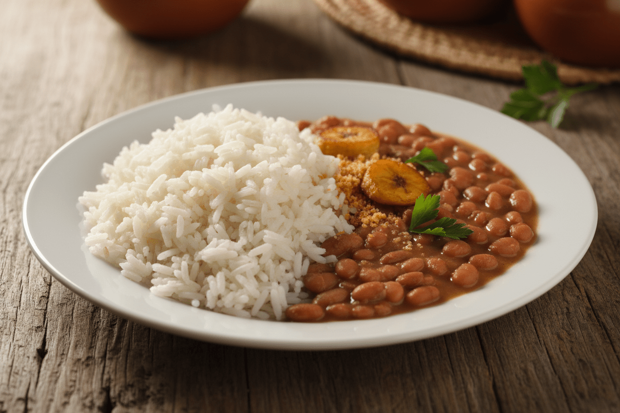 Arroz com Feijão – Reis mit Bohnen wie in Brasilien - Vicios-Brasileiros
