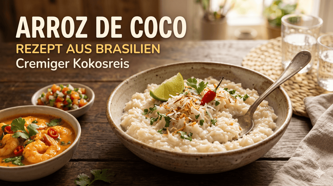 Arroz de Coco – Kokosreis wie in Brasilien - Vicios-Brasileiros