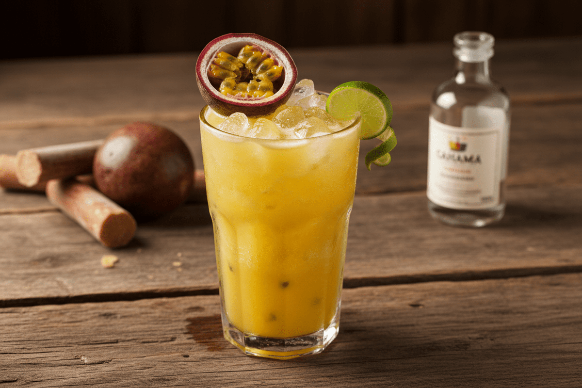 Batida de Maracujá – Das perfekte Rezept mit feinem Rohrzucker - Vicios-Brasileiros