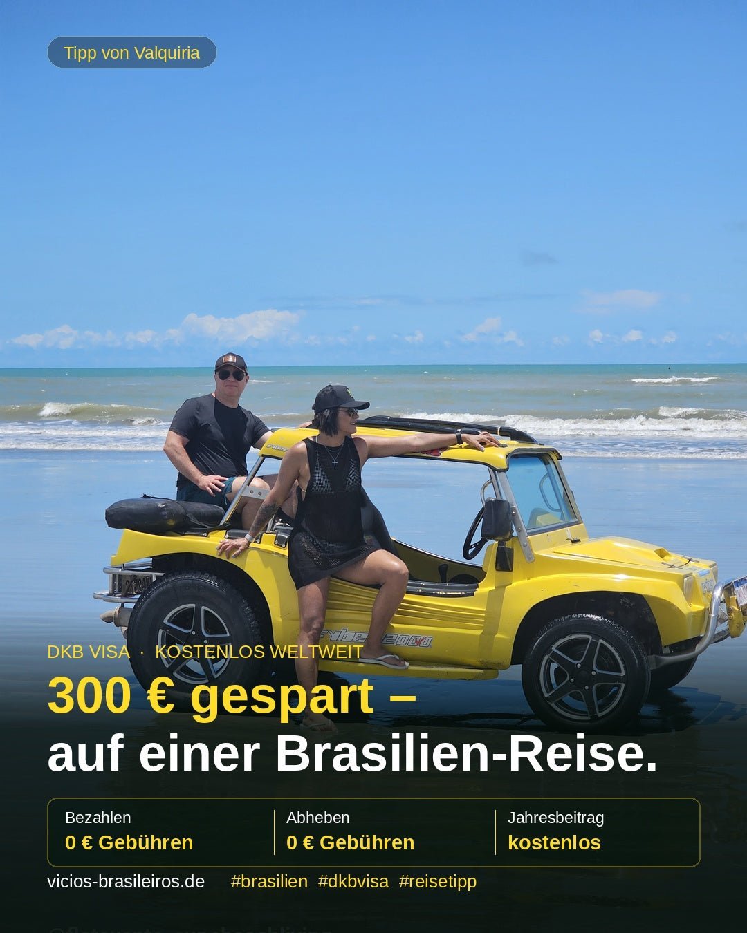 Brasilien-Rundreise ohne Gebührenfalle - Vicios-Brasileiros