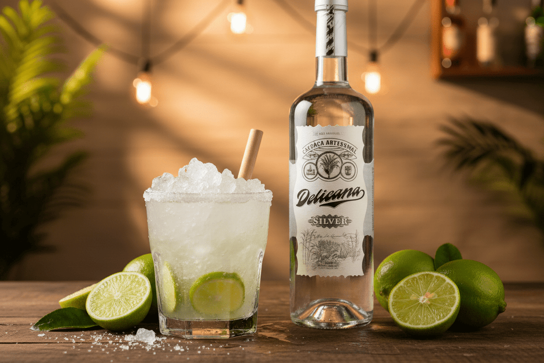 Caipirinha – Das Original-Rezept mit Cachaça Delicana Silver - Vicios-Brasileiros