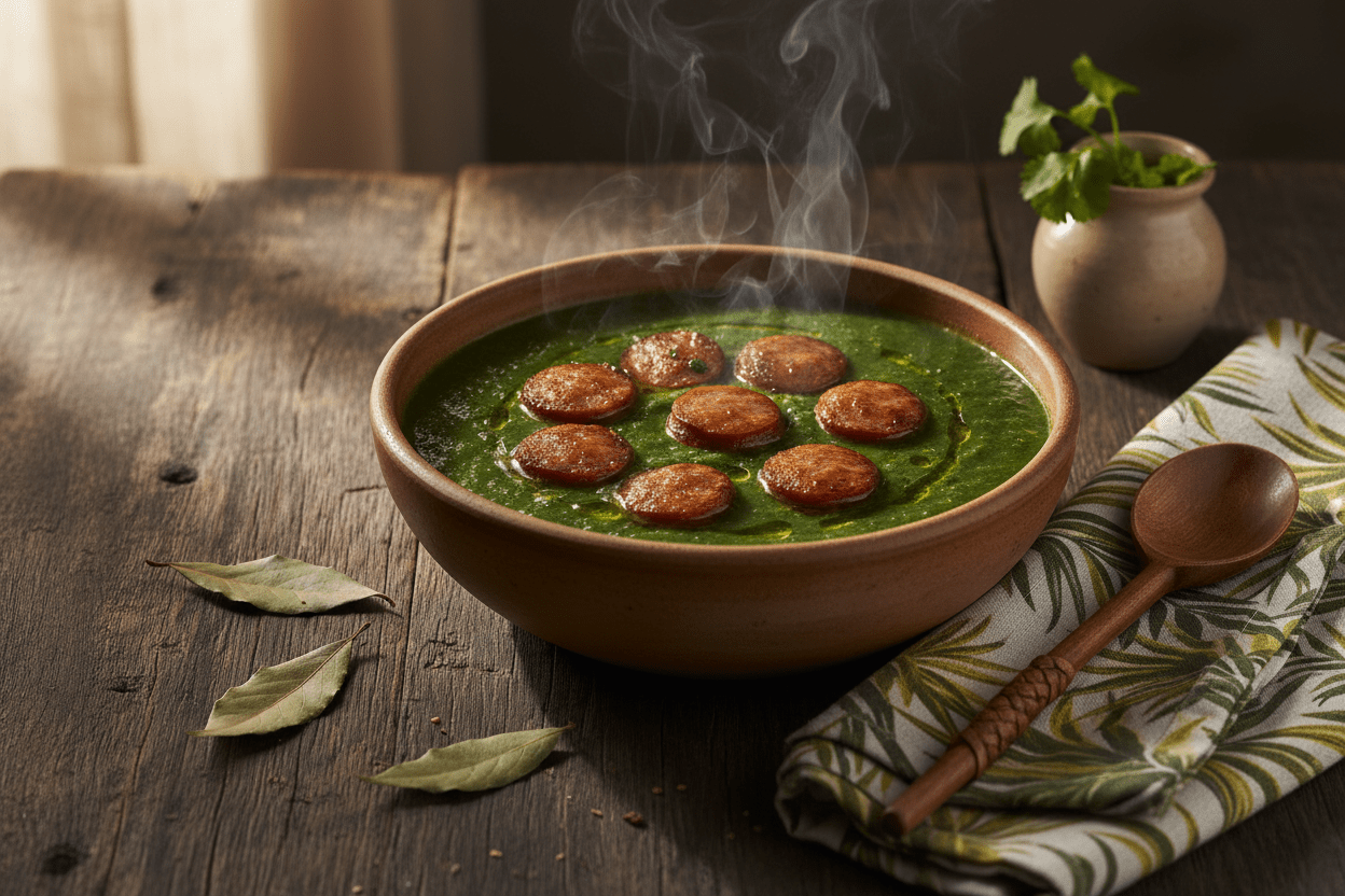 Caldo Verde Brasileiro – Grünkohlsuppe auf brasilianische Art - Vicios-Brasileiros