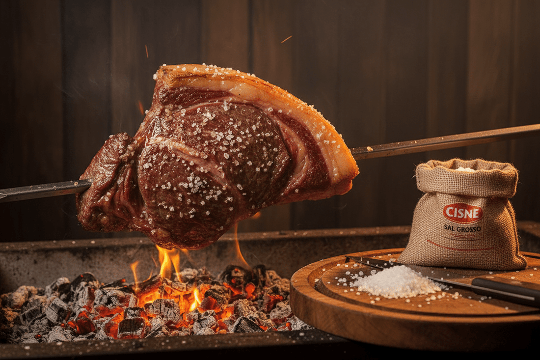 Churrasco-Salz: Das Geheimnis des perfekten brasilianischen Grills - Vicios-Brasileiros
