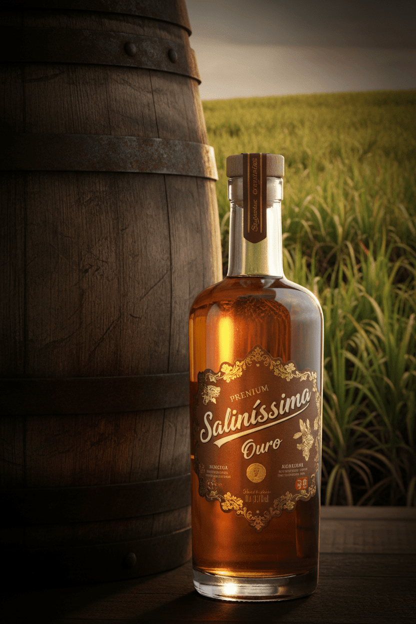 Saliníssima Ouro Cachaça – Der goldene Artesanal aus Salinas - Vicios-Brasileiros