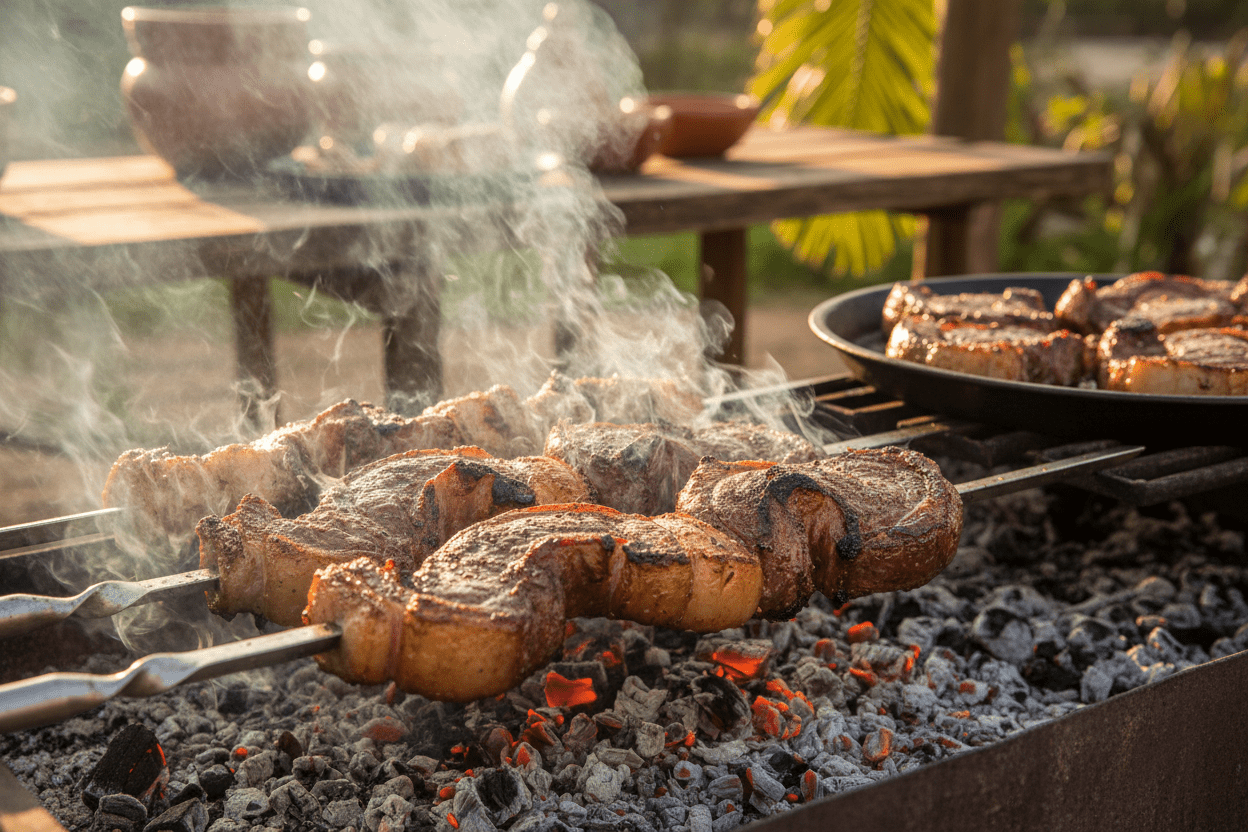 Was ist Churrasco? Der Guide zum brasilianischen Grillen - Vicios-Brasileiros