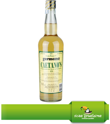 Cachaça Germana Caetano – Ultra Premium – 700 ml – 43% Vol.