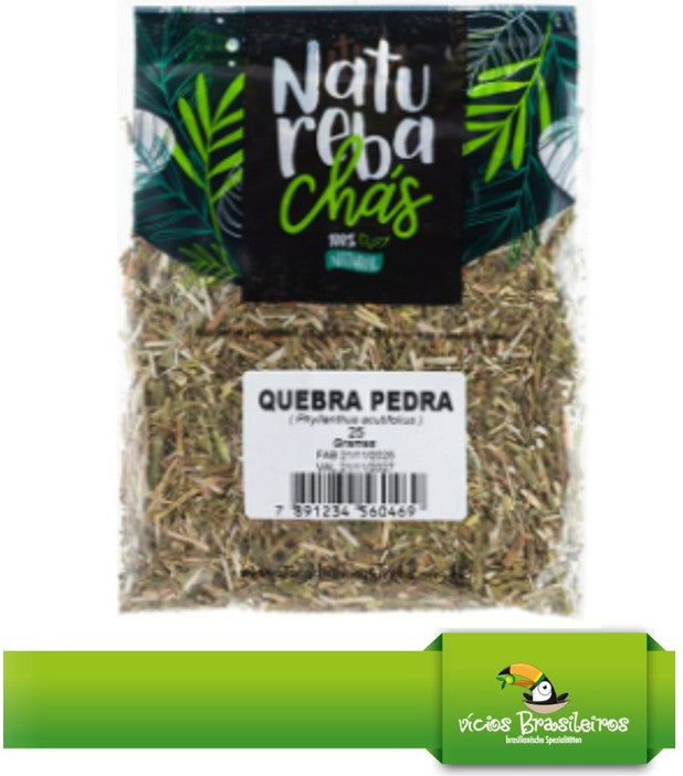 Chá de Quebra-Pedra NATUREBA 25g – Steinbrecher-Tee (Phyllanthus acutifolius)