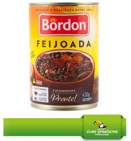 Feijoada – Brasilianischer Bohneneintopf – Bordon – 430 g