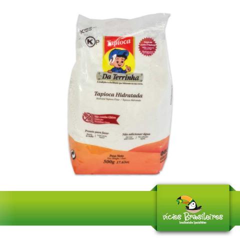 Goma de Tapioca – Hydratierte Tapiokastärke – daTerrinha – 4 x 500 g