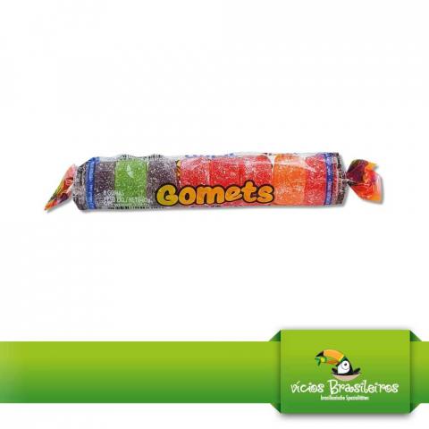 Jujuba Gomets Tutti Frutti – Brasilianisches Fruchtgummi – 32 g