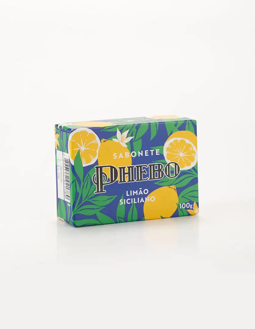 Phebo Seife Limão Siciliano, 100 g, mit Duft nach sizilianischer Zitrone