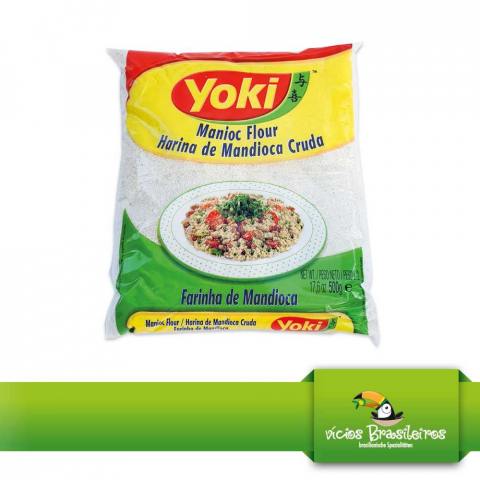 Farinha de Mandioca Crua – Maniokmehl – Yoki – 500 g
