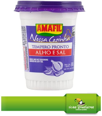 Tempero Alho e Sal – Knoblauch-Gewürzsalz – Amafil – 300 g