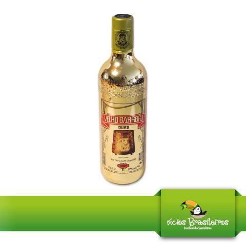 Cachaça Velho Barreiro Gold Deluxe – 39% vol. – 0,7 l