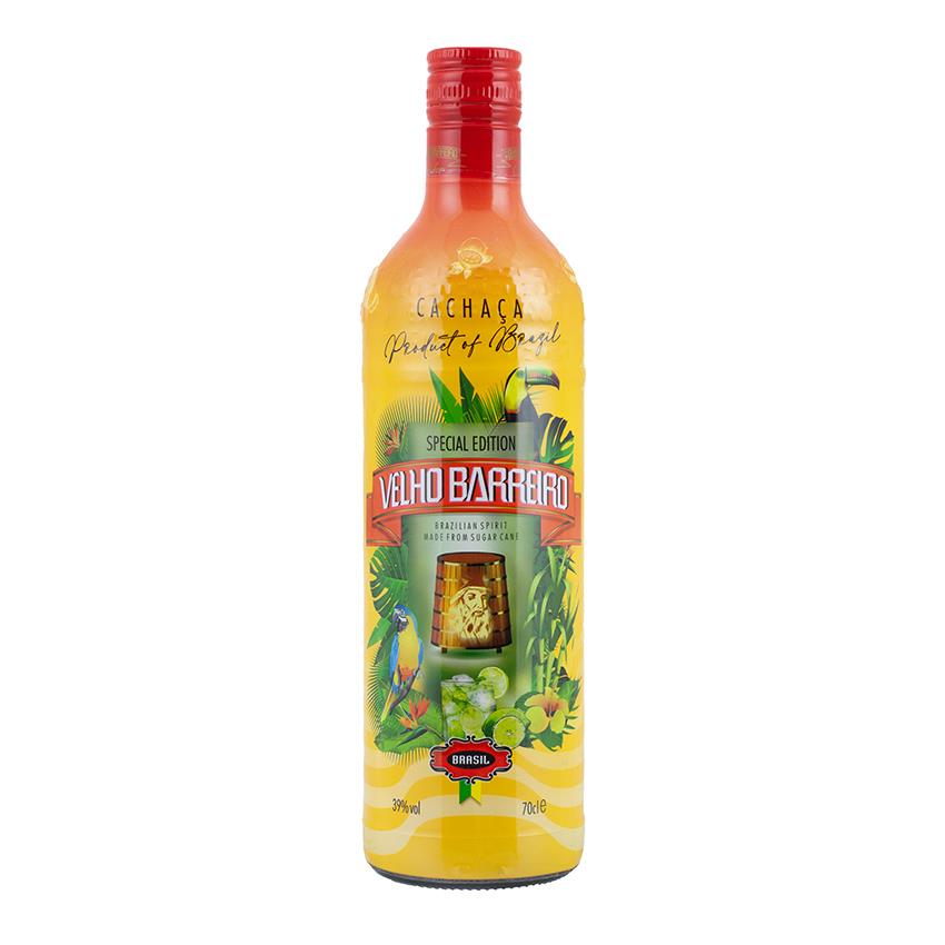 Cachaça Velho Barreiro Silver – 39% vol. – 0,7 l - Vicios-Brasileiros