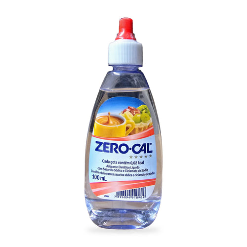 Adoçante Dietético – Flüssige Tafelsüße – Zero Cal – 100 ml - Vicios-Brasileiros