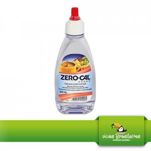Adocante Dietético – Flüssiger Süßstoff – Zero Cal – 100 ml - Vicios-Brasileiros