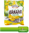 Bala de Banana Tradicional - Bananen - Bonbons - daColonia 160 g - Vicios - Brasileiros