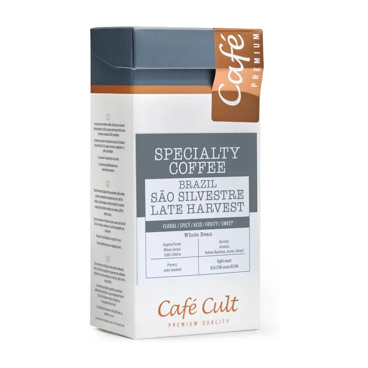 Brasilien Entdeckerpaket – 3 × 250 g Plantagenkaffee, ganze Bohne (D&B) - Vicios-Brasileiros