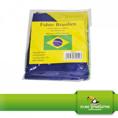 Brasilienschal und - fahne - für echte Fans unserer Selecao - Vicios - Brasileiros