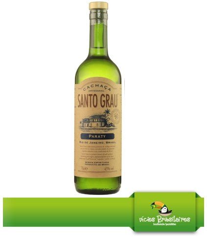 Cachaca Santo Grau Paraty - 700ml - 43% Vol. - Vicios-Brasileiros