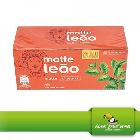 Chá Mate - Matetee - Leão - 40gr - Vicios - Brasileiros