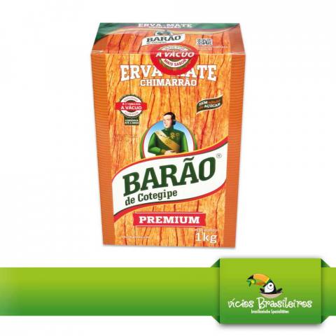 Erva Mate Premium - Barao - 1kg - Vicios - Brasileiros