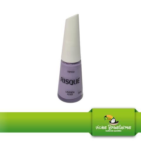 Esmalte Risque - Lavanda Alma - 8ml - Vicios - Brasileiros