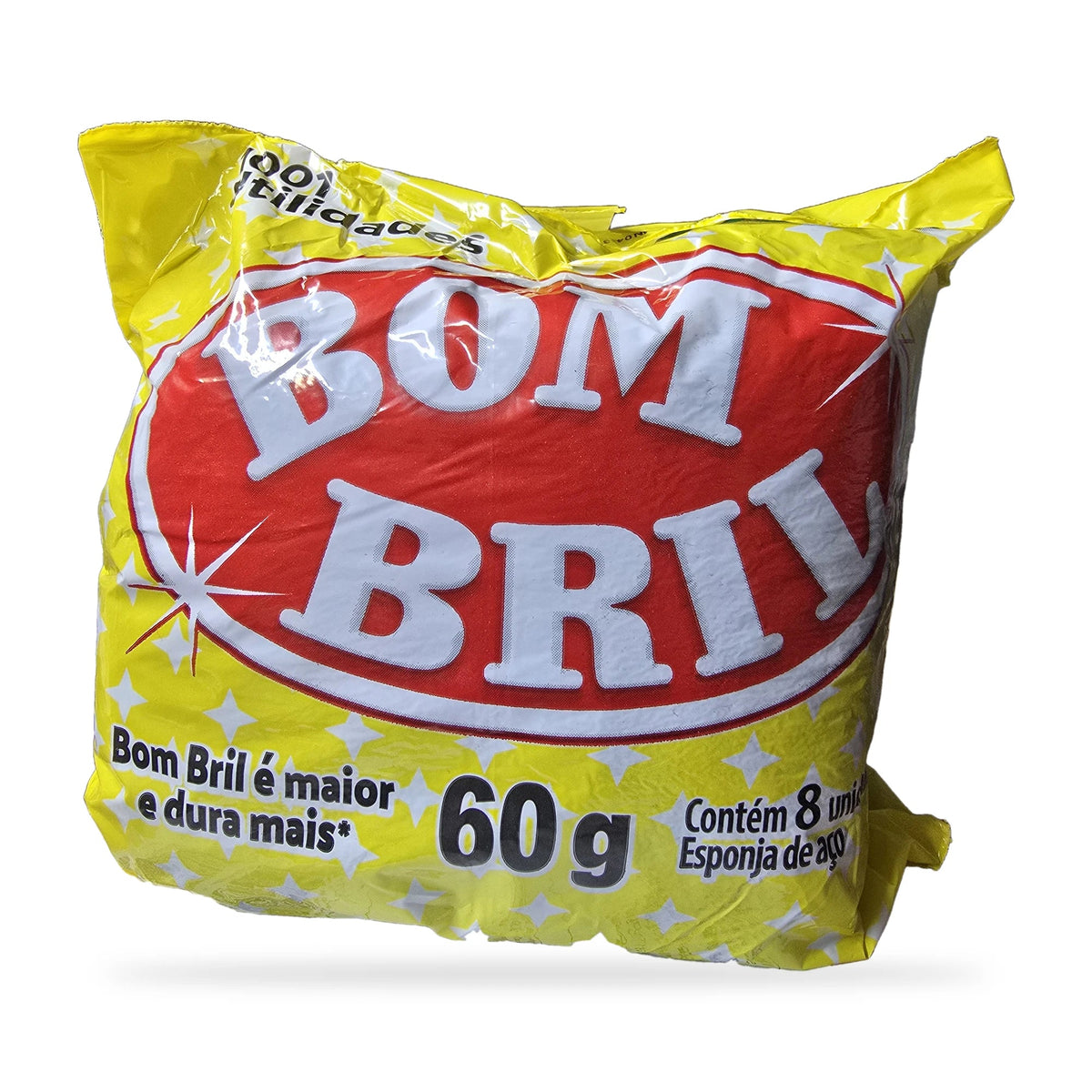 Esponja de Aço – Stahlwolle-Pads – Bombril - Vicios-Brasileiros