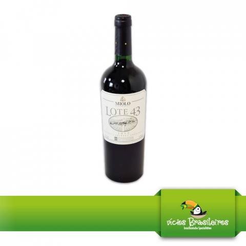 MIOLO Lote 43 - brasilianischer Rotwein - 750ml - 15% Vol. - Vicios - Brasileiros