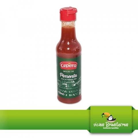 Molho de Pimenta Vermelha – Rote Pfeffersauce – 150 ml - Vicios - Brasileiros