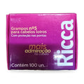 Ricca Haarklemmen Nr. 5 – Grampos für blondes Haar – 100 Stück - Vicios-Brasileiros