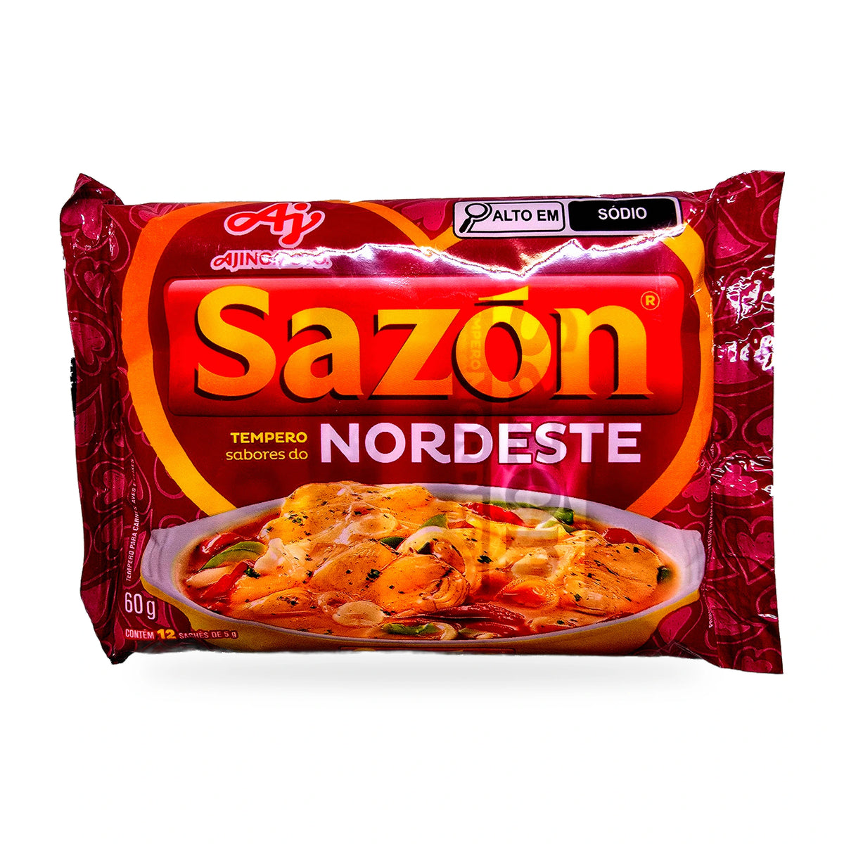 Sazón Tempero Sabores do Nordeste – Würzsalz leicht pikant – Vorderseite