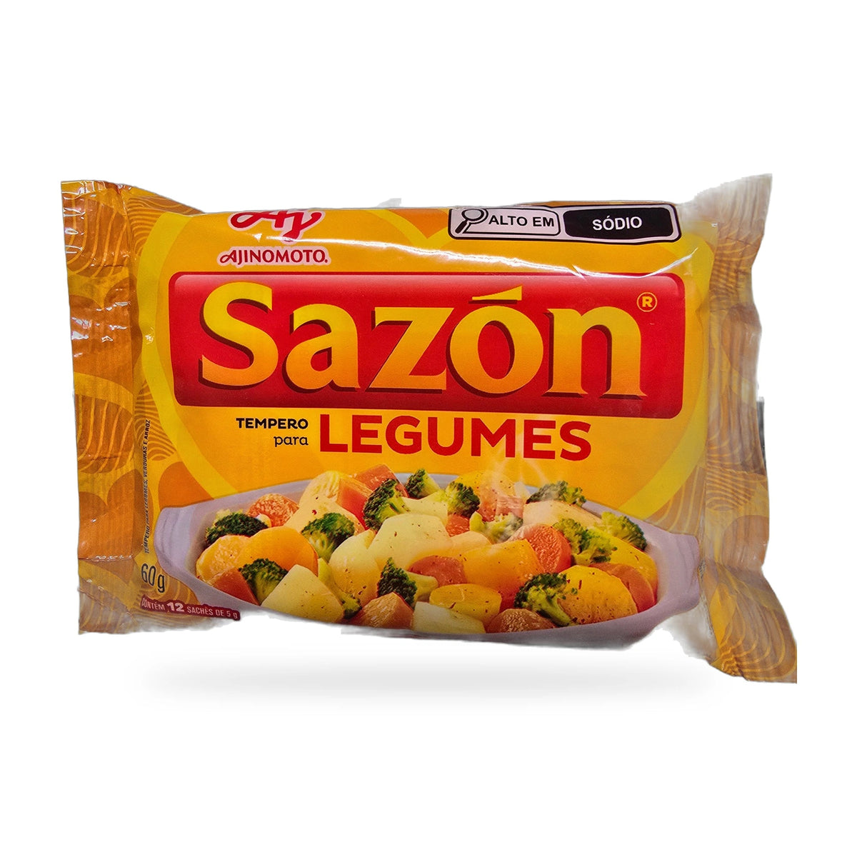 Tempero Amarelo – Würzsalz für Gemüse – Sazón – 60 g - Vicios-Brasileiros