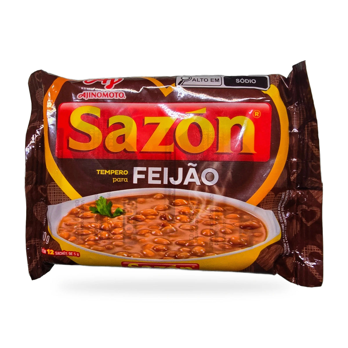 Tempero Marrom – Braunes Würzsalz für Bohnen – Sazón – 60 g - Vicios-Brasileiros