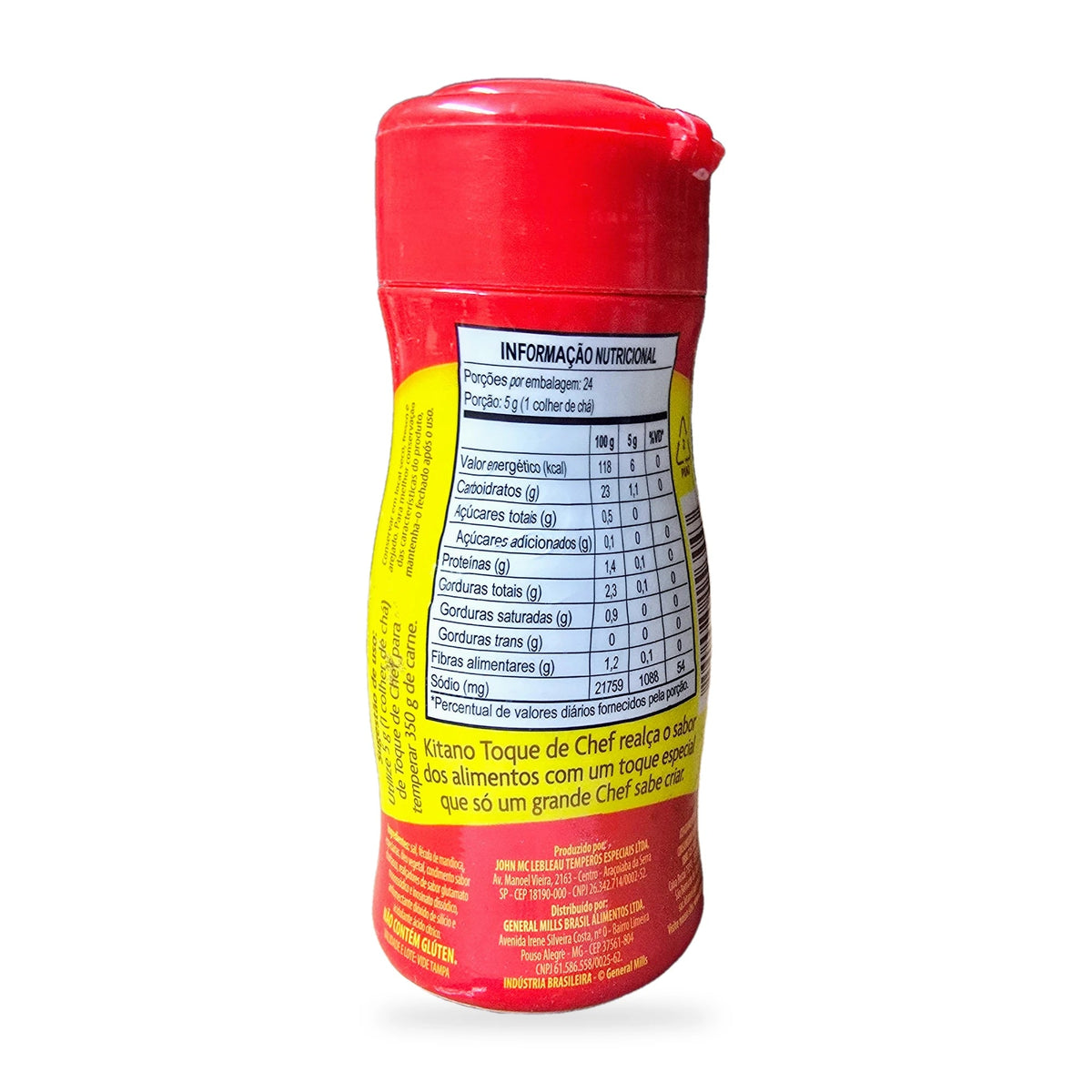 Toque de Chef – Gewürzsalz mit Papain – Kitano – 120 g - Vicios-Brasileiros