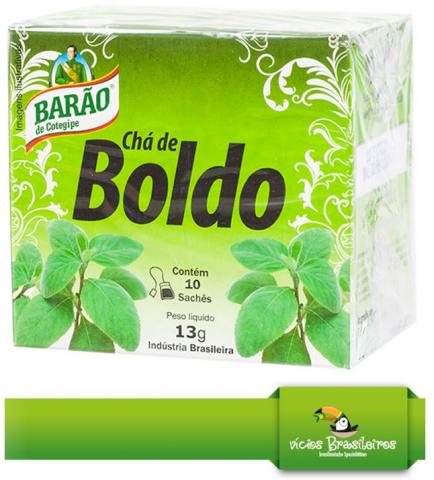 Chá de Boldo de Chile - Barao - 13gr