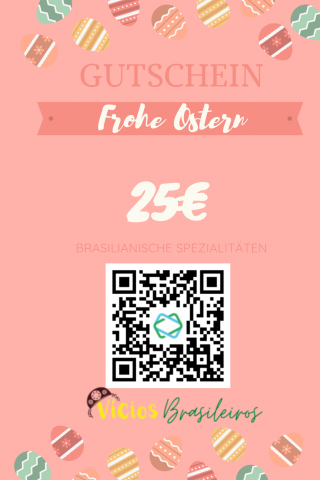 25 Euro Gutschein für Ostern