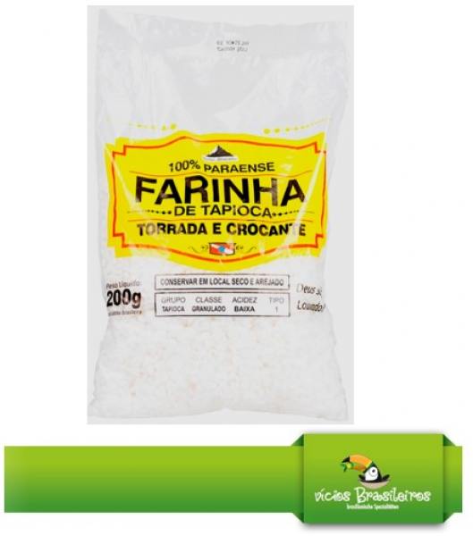 Farinha de Tapioca - granuliertes Tapiokamehl - Serra Alimentos - 200gr