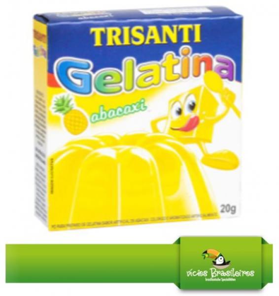 Gelatina Abacaxi von Trisanti – Fruchtige Ananas-Gelatine aus Brasilien