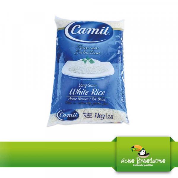 Arroz Branco von Camil - hochwertiger weißer Reis in 1000g-Packung