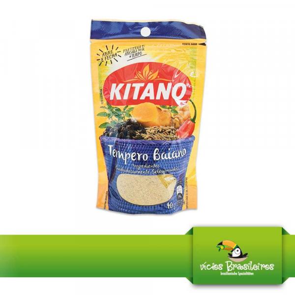 Tempero Tipo Baiano 40g – Gewürzmischung von Kitano aus Brasilien