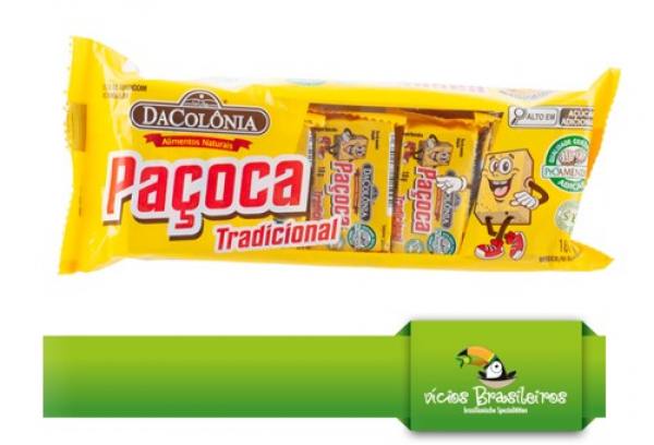 Pacoca Traditional - Erdnussriegel - DaColonia - 180gr